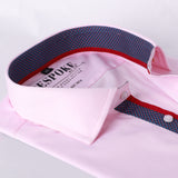 Pink Pearl With Contrast Detailings Formal Shirt