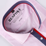 Pink Pearl With Contrast Detailings Formal Shirt