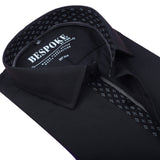 Elegant Black Formal Shirt – Designer Edition
