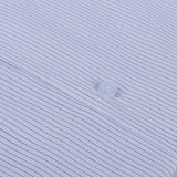 Pencil Black Stripe White Formal Shirt For Men. - YNG Empire