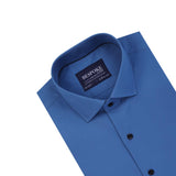 Cobalt Blue Designer Formal Shirt - YNG Empire