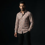 Paisley Printed Casual Shirt For Men