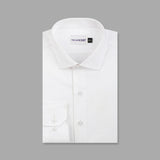 White Premium Designer Formal Shirts For Men - YNG Empire