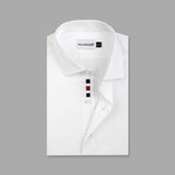 White Premium Designer Formal Shirts For Men