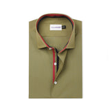 Olive Formal Shirt For Men - YNG Empire