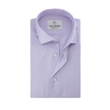 Mother Of Pearl In Lilac Twill Premium Fabric Formal Shirt - YNG Empire