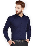 Navy Blue Formal Shirt For Men