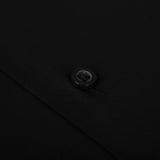 Black With Sports Detail in Coller Premium Formal Shirt - YNG Empire